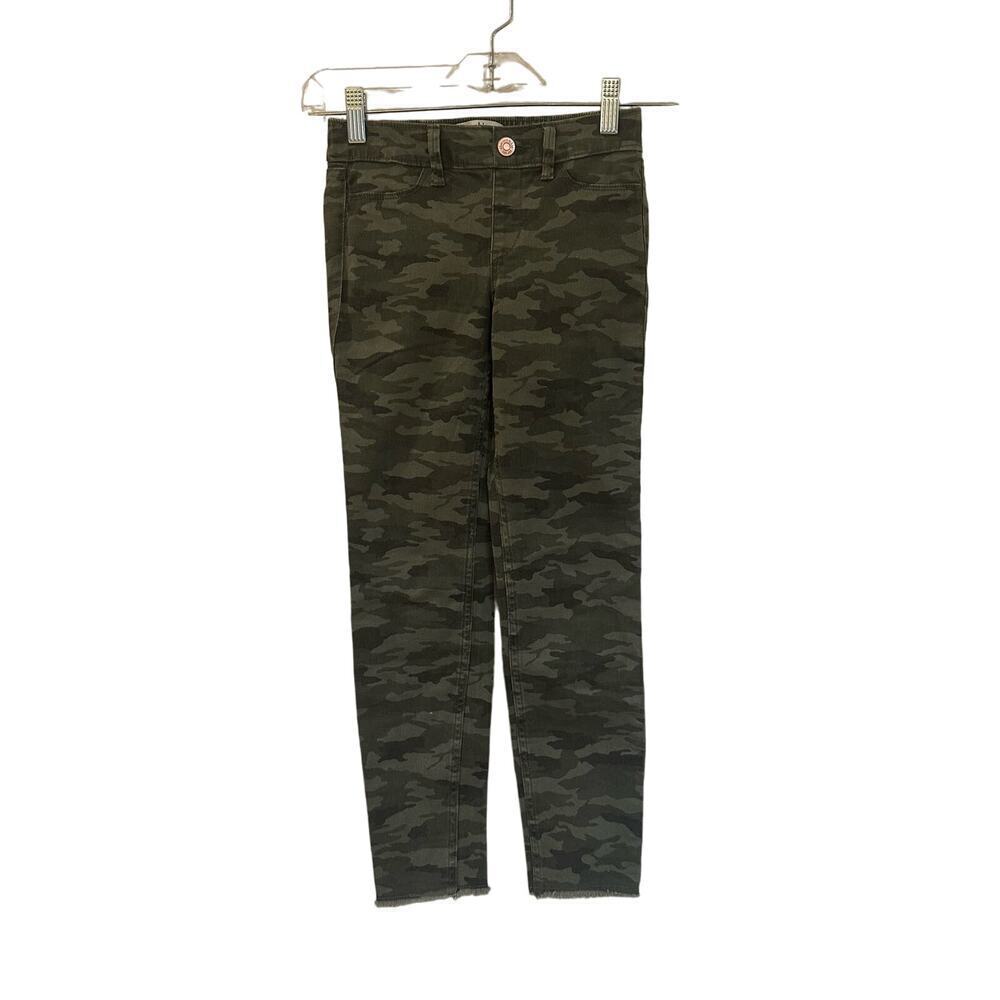 Abercrombie Kids Pull-On Jean sz 9/10 SLIM Army Fatigue Pants